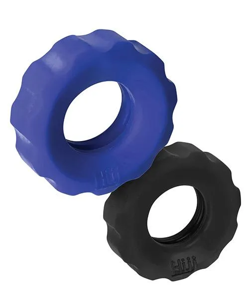 Blue Ox Designs LLCDba Oxballs Male Sex Toys Hunky Junk Cog 2 Size Double Pack CRing