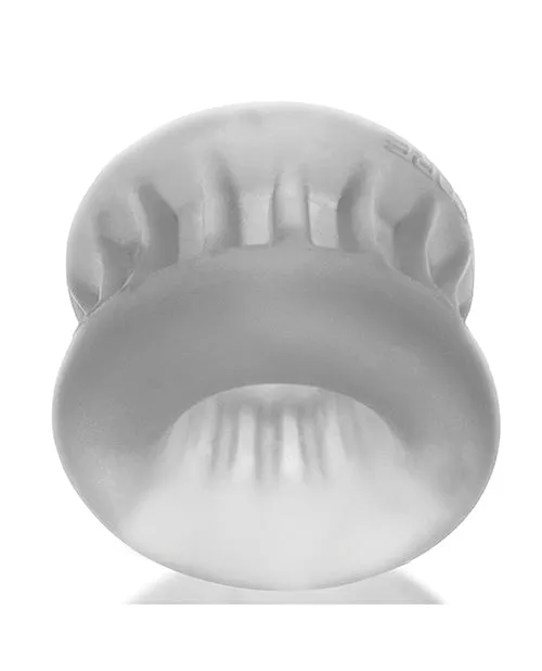 Blue Ox Designs LLCDba Oxballs Male Sex Toys Oxballs Core Grip Squeeze Ball Stretcher Clear Ice
