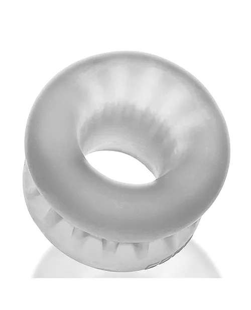 Blue Ox Designs LLCDba Oxballs Male Sex Toys Oxballs Core Grip Squeeze Ball Stretcher Clear Ice