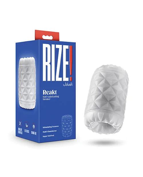 Blush Novelties Blush Rize Self Lubricating Stroker Reakt Male Sex Toys