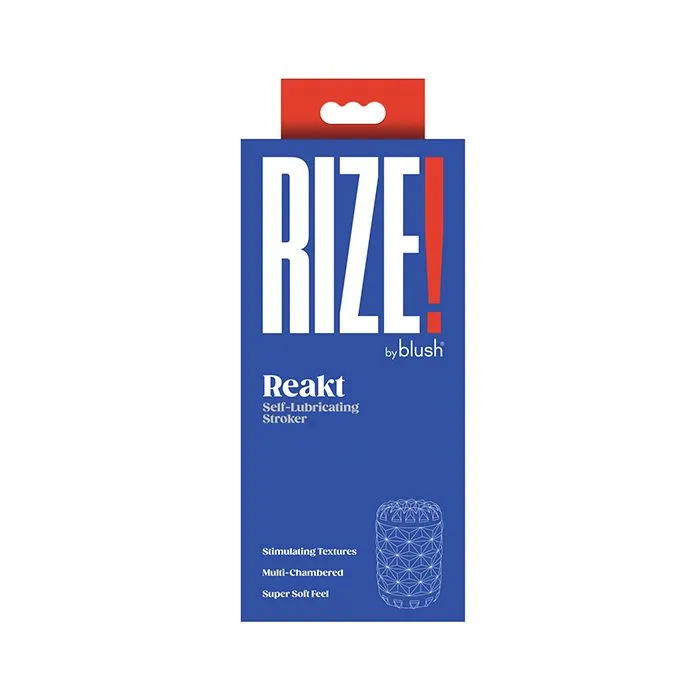 Blush Novelties Blush Rize Self Lubricating Stroker Reakt Male Sex Toys