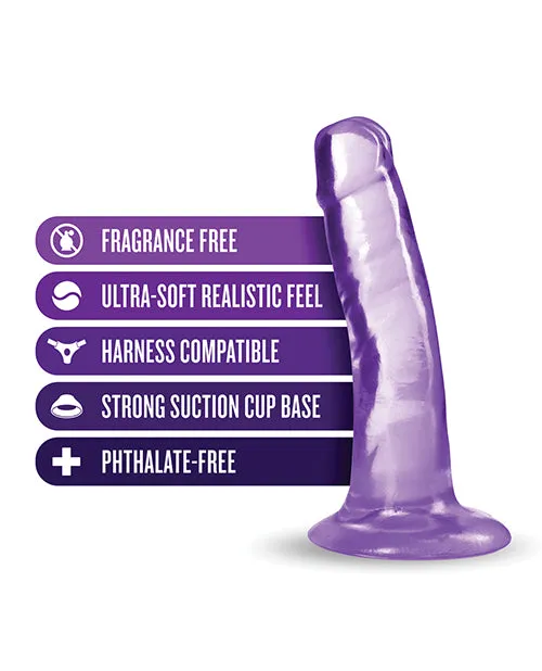 Blush Novelties Dildos B Yours Plus 55 Hard n Happy Dildo Purple