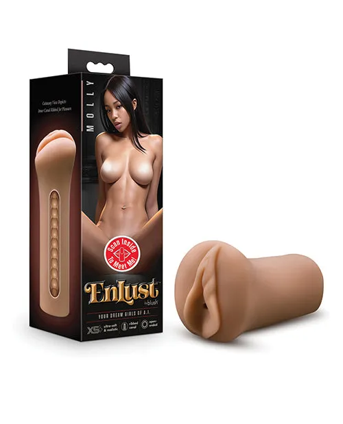 Blush Novelties Male Sex Toys EnLust Realistic Pussy Stroker Molly