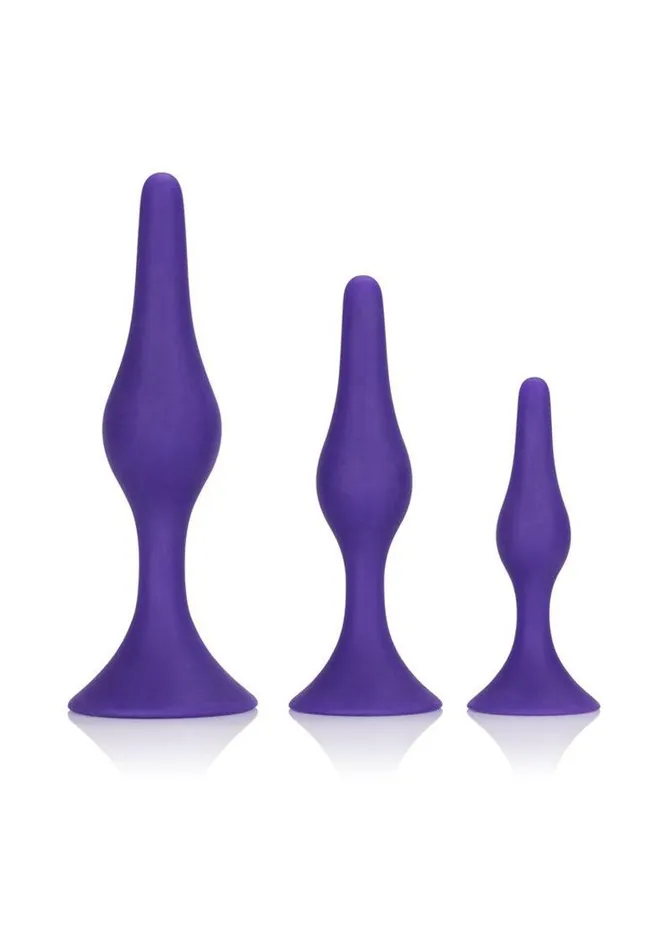 Booty Call Booty Trainer Starter Kit Silicone Anal Plugs 3 Assorted Sizes Booty Call Male Sex Toys Booty Call Booty Trainer Starter Kit Silicone Anal Plugs 3 Assorted Sizes Booty Call Male Sex Toys