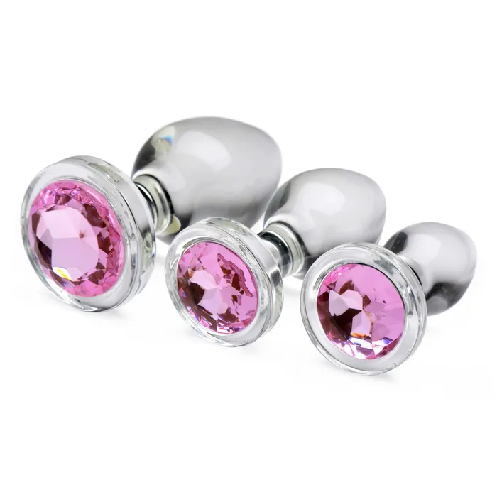 Booty Sparks Glass Anal Plug Set Booty Sparks Anal