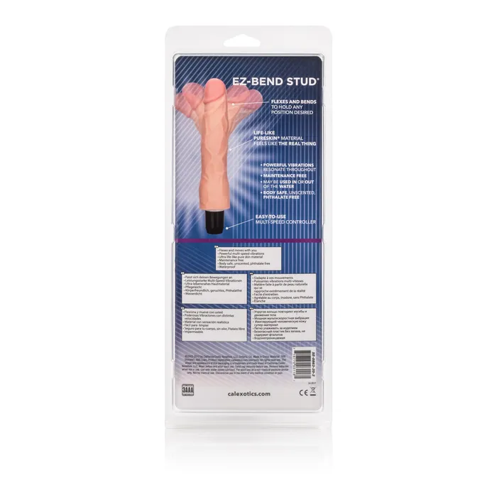 CalExotics Dildos Futurotic EZ Bend Stud Dildo