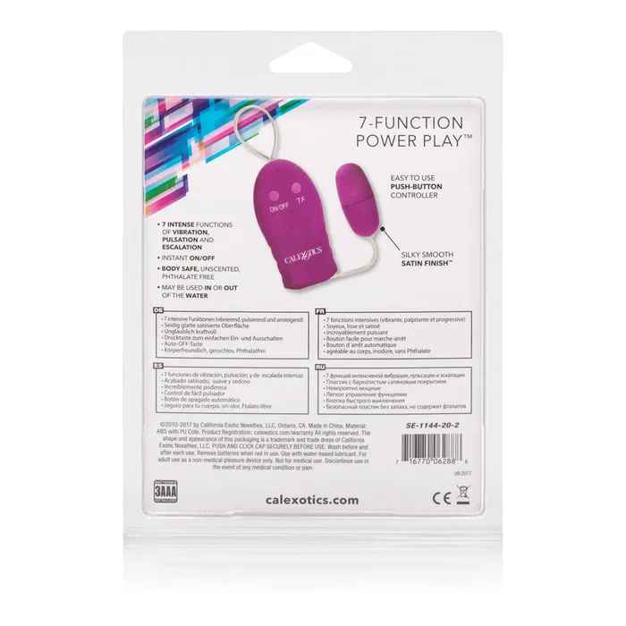 CalExotics Female Sex Toys Power Play Bullet