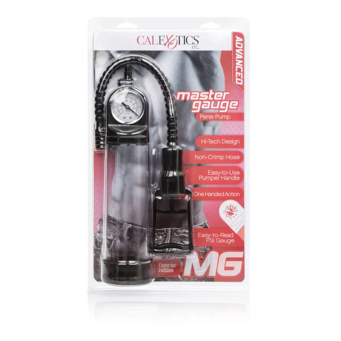 CalExotics Male Sex Toys Master Gauge Penis Pump
