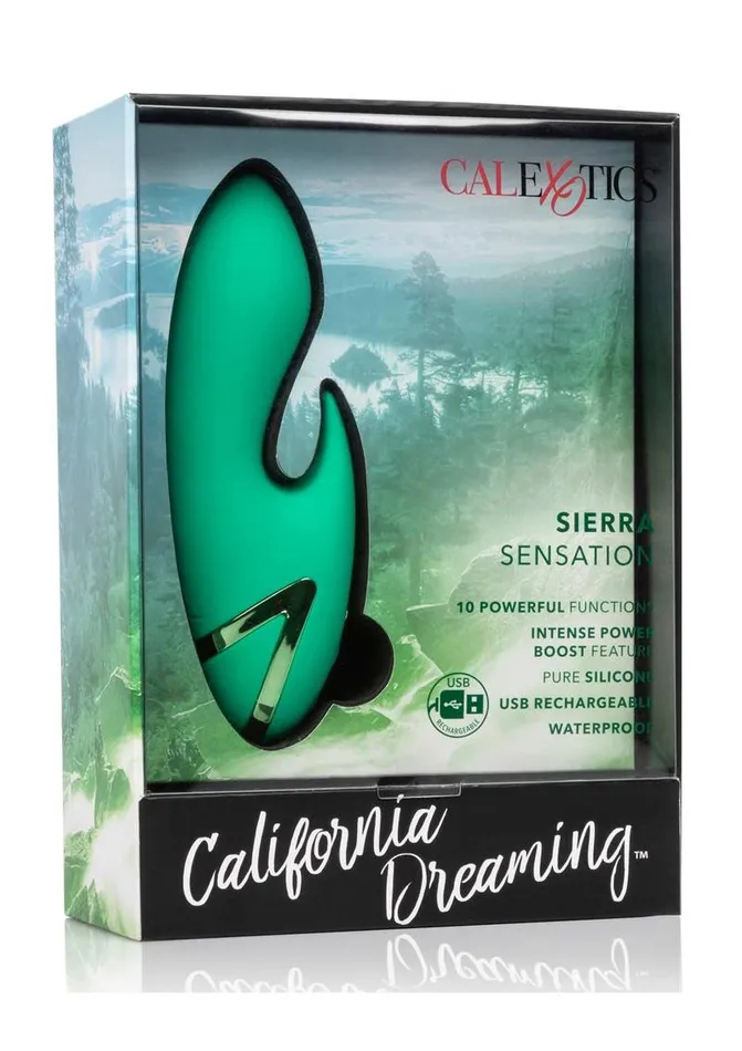 California Dreaming Sierra Sensation Rechargeable Silicone Compact Vibrator California Dreaming Female Sex Toys California Dreaming Sierra Sensation Rechargeable Silicone Compact Vibrator California Dreaming Female Sex Toys