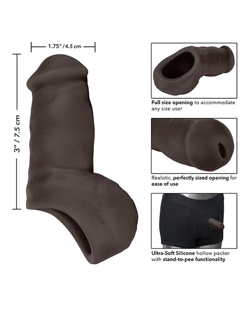 California Exotic Novelties Anal Packer Gear UltraSoft Silicone STP Black