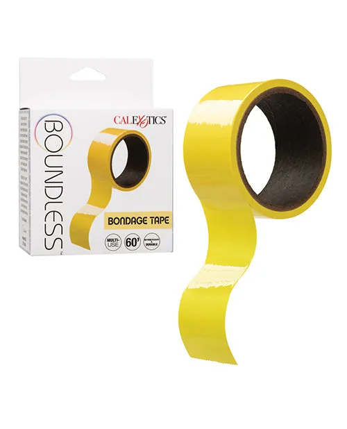 California Exotic Novelties Couples Boundless Bondage Tape Yellow