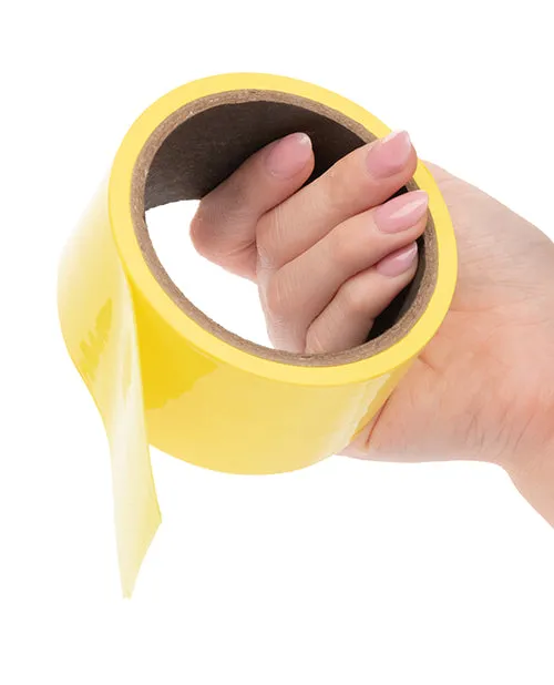 California Exotic Novelties Couples Boundless Bondage Tape Yellow