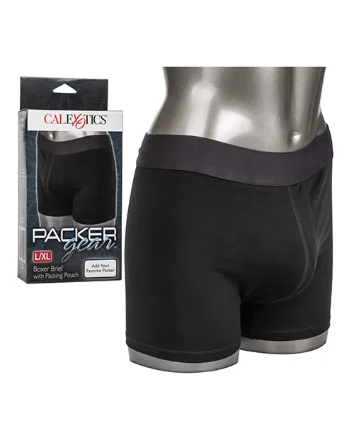 California Exotic Novelties Packer Gear Brief with Packing Pouch LXL Female Sex Toys California Exotic Novelties Packer Gear Brief with Packing Pouch LXL Female Sex Toys