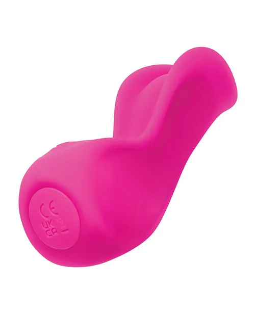 California Exotic Novelties Vibrators Cascade Flutter Rechargeable Vibrator Pink