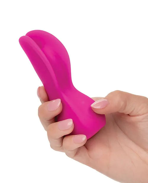California Exotic Novelties Vibrators Cascade Flutter Rechargeable Vibrator Pink