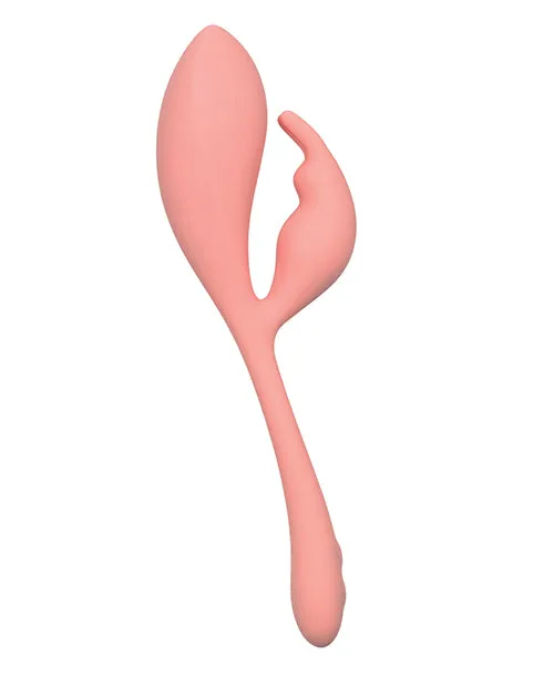 California Exotic Novelties Vibrators Elle Liquid Silicone Bunny Pink