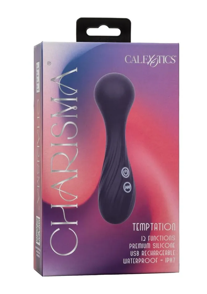 Charisma Female Sex Toys Charisma Temptation Rechargeable Silicone Massager Wand