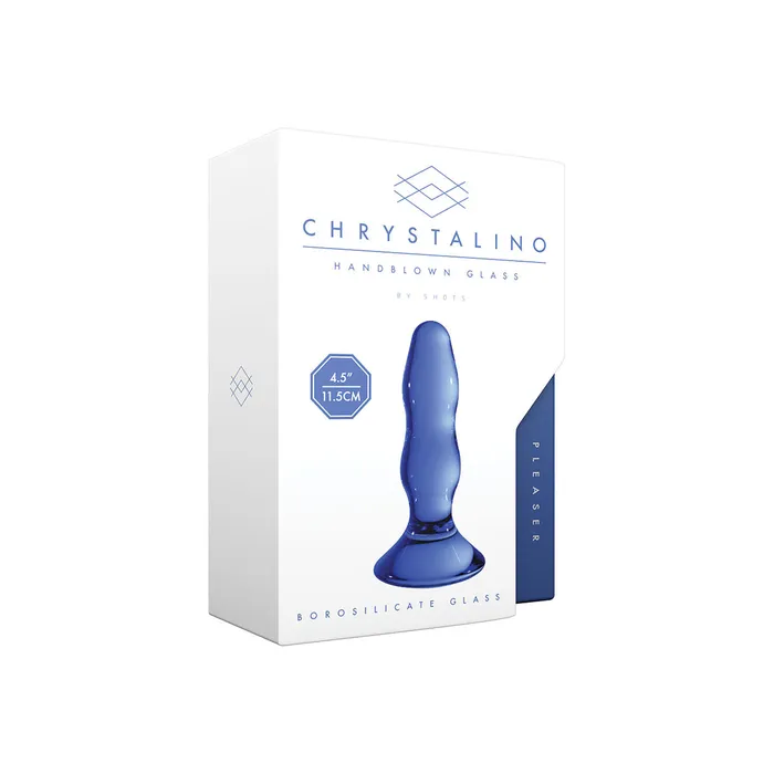 Chrystalino Anal Chrystalino Pleaser Handblown Glass Butt Plug