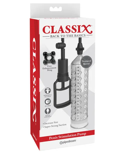 Classix Penis Stimulation Penis Pump Pipedream Products Male Sex Toys