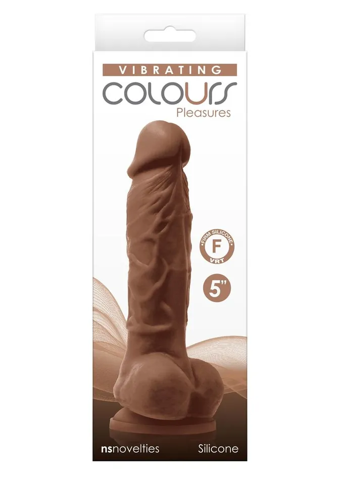 Colours Pleasures Silicone Vibrating Dildo with Balls Colours Female Sex Toys Colours Pleasures Silicone Vibrating Dildo with Balls Colours Female Sex Toys