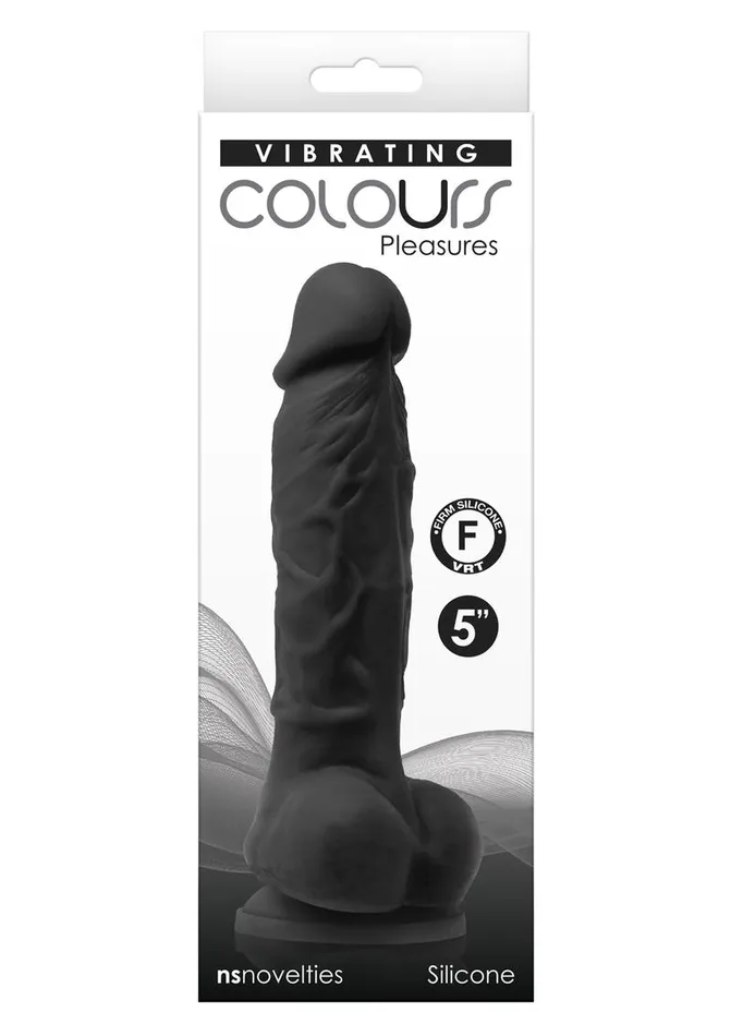 Colours Pleasures Silicone Vibrating Dildo with Balls Colours Female Sex Toys Colours Pleasures Silicone Vibrating Dildo with Balls Colours Female Sex Toys