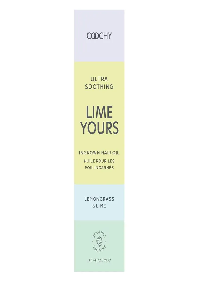 Coochy Female Sex Toys Coochy Ultra Soothing Lime Yours Ingrown Hair Oil Lemongrass Lime