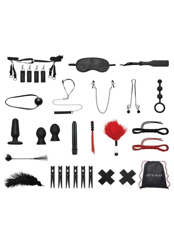 Couples Lux Fetish Lux Fetish Bedspreaders Bondage In A Box Deluxe