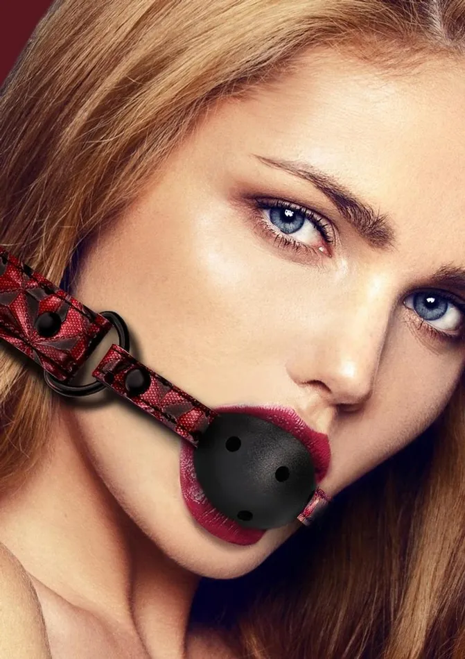Couples Ouch Ouch Luxury Breathable Luxury Ball Gag