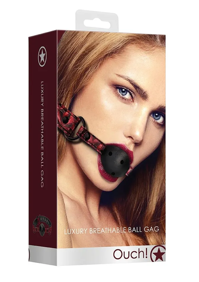 Couples Ouch Ouch Luxury Breathable Luxury Ball Gag