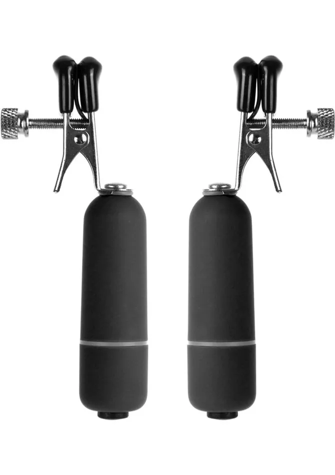 Couples Ouch Ouch Vibrating Nipple Clamps Couples Ouch Ouch Vibrating Nipple Clamps