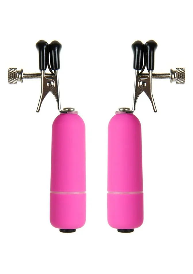 Couples Ouch Ouch Vibrating Nipple Clamps Couples Ouch Ouch Vibrating Nipple Clamps