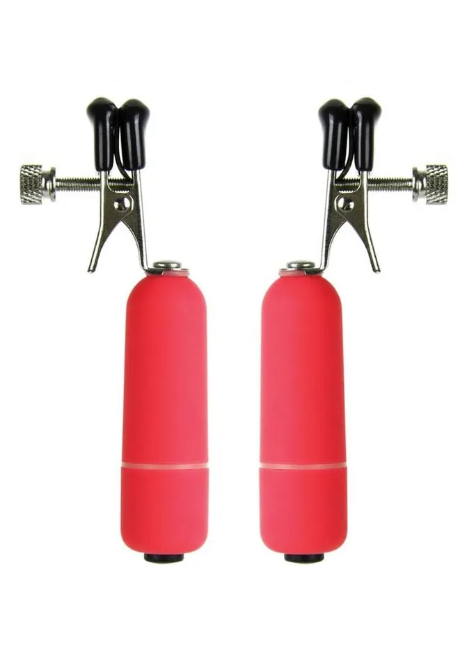 Couples Ouch Ouch Vibrating Nipple Clamps Couples Ouch Ouch Vibrating Nipple Clamps