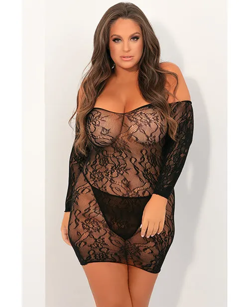 Couples Rene Rofe Rene Rofe Seductive Lace Dress Couples Rene Rofe Rene Rofe Seductive Lace Dress