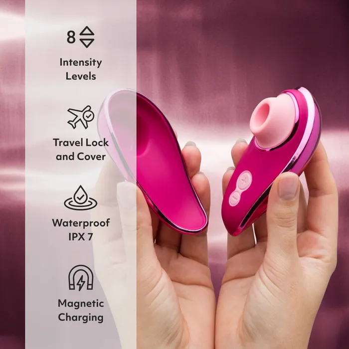 Couples Wow Tech Womanizer Liberty 2 Iggy Azalea Special Edition Metal Pink