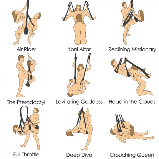 Couples XR Brand Trinity Sex Swing