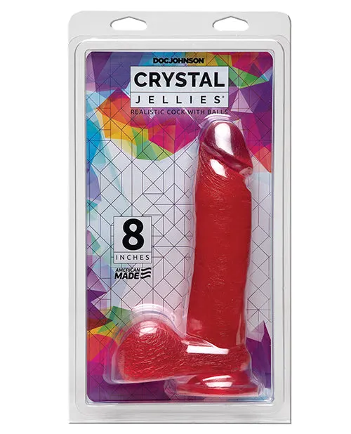 Crystal Jellies Ballsy Cock Doc Johnson Dildos