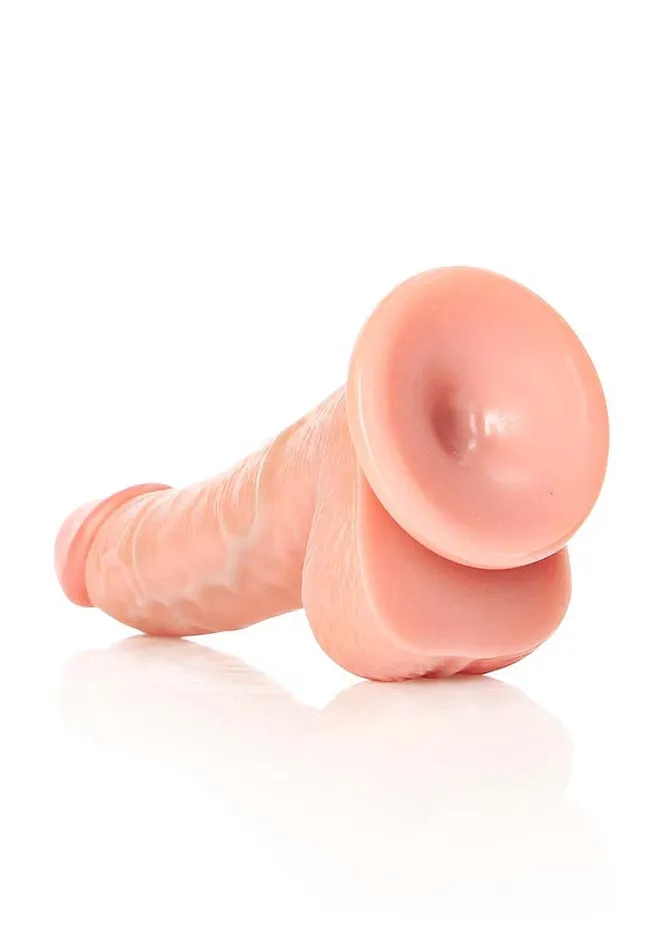 Curved Realistic Dildo Balls Suction Cup 6 155 Cm Shots America Dildos