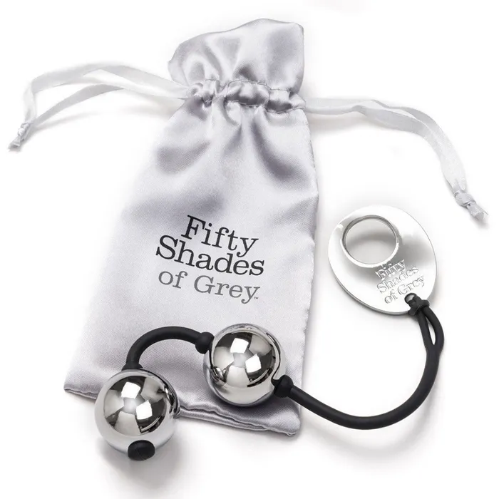 Dildos Fifty Shades Fifty Shades Inner Goddess Silver Metal Pleasure Balls