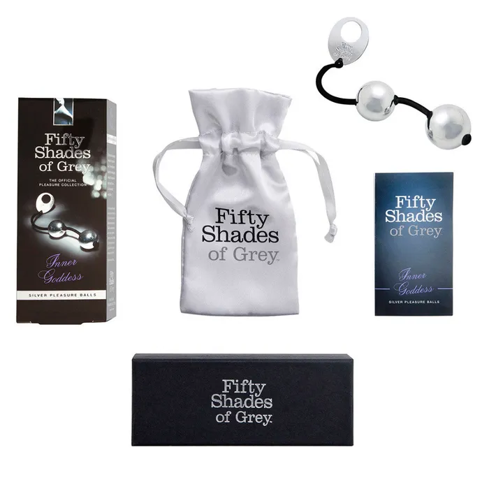 Dildos Fifty Shades Fifty Shades Inner Goddess Silver Metal Pleasure Balls
