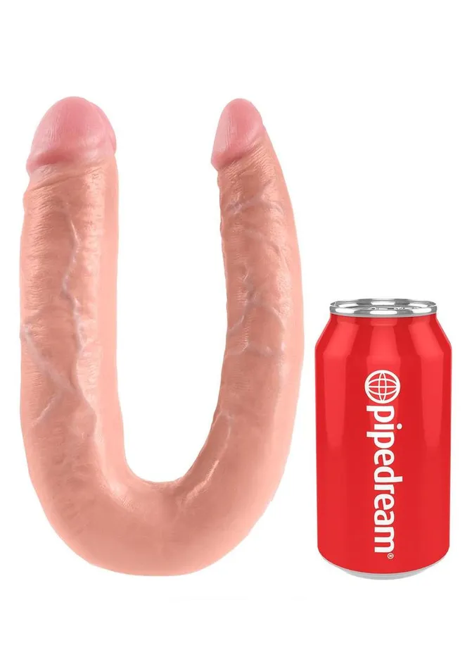 Dildos King Cock King Cock UShaped Large Double Trouble Dildo