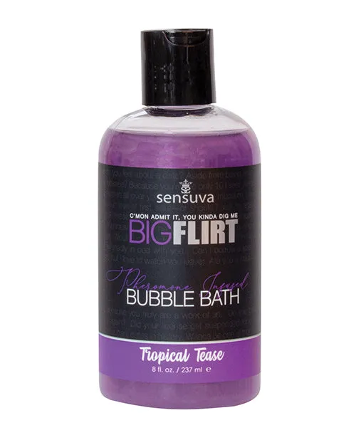 Dildos Sensuva Valencia Naturals Sensuva Big Flirt Pheromone Bubble Bath 8 oz Tropical Tease Dildos Sensuva Valencia Naturals Sensuva Big Flirt Pheromone Bubble Bath 8 oz Tropical Tease