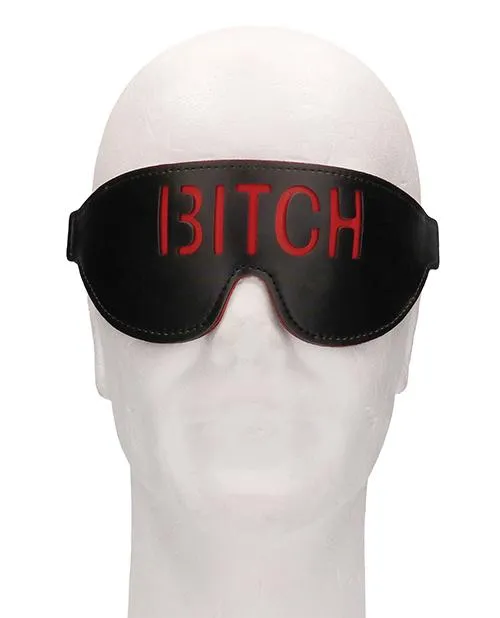 Dildos Shots America LLC Shots Ouch Bitch Blindfold