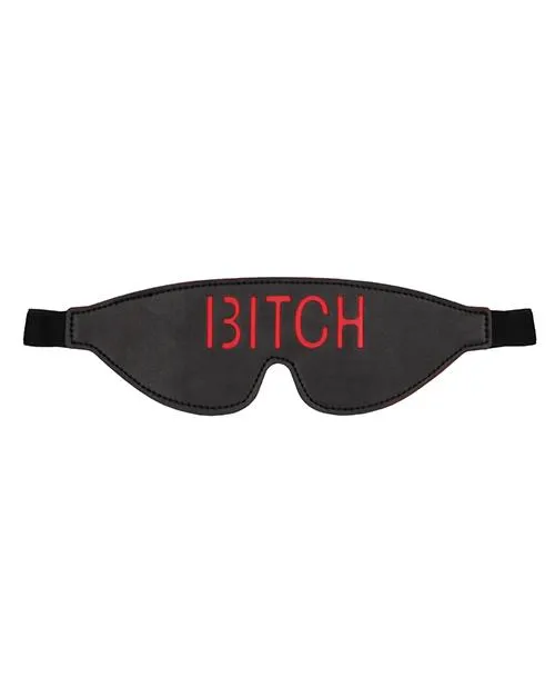 Dildos Shots America LLC Shots Ouch Bitch Blindfold