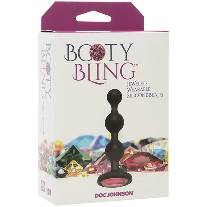 Doc Johnson Booty Bling Wearable Silicone Beads Anal