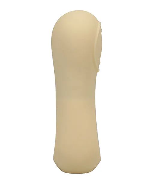 Doc Johnson Female Sex Toys Ritual Sol Rechargeable Silicone Pulsating Vibe Yellow