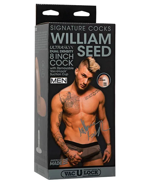 Doc Johnson Female Sex Toys William Seed Signature Cocks 8 Realistic Dildo