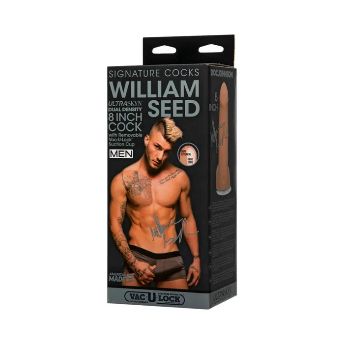 Doc Johnson Female Sex Toys William Seed Signature Cocks 8 Realistic Dildo