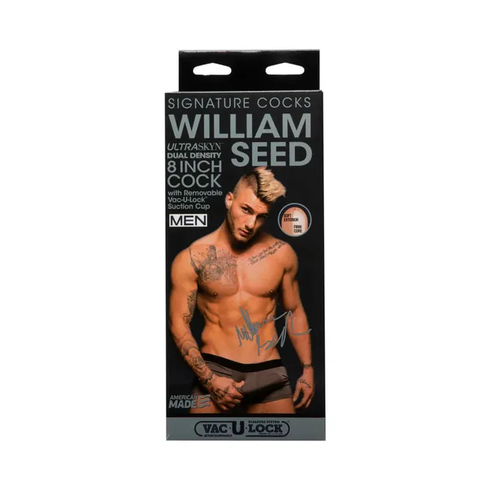 Doc Johnson Female Sex Toys William Seed Signature Cocks 8 Realistic Dildo