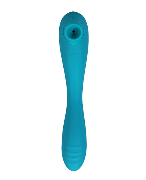 Doc Johnson Vibrators This Product Sucks Bendable Wand Teal