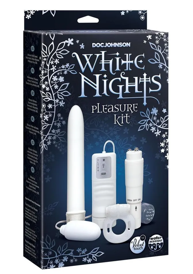 Doc Johnson White Nights Pleasure Kit Vibrators